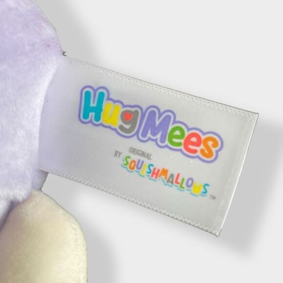 Squishmallows Kellytoy HugMees 10" Bubba the Purple Cow Plush Toy New (j) - Picture 7 of 11